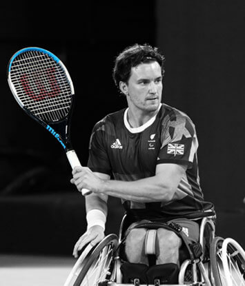 Gordon Reid in azione