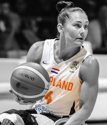 Carina de Rooij in azione