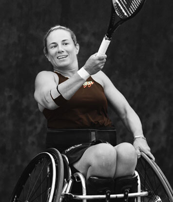 Lucy Shuker in azione