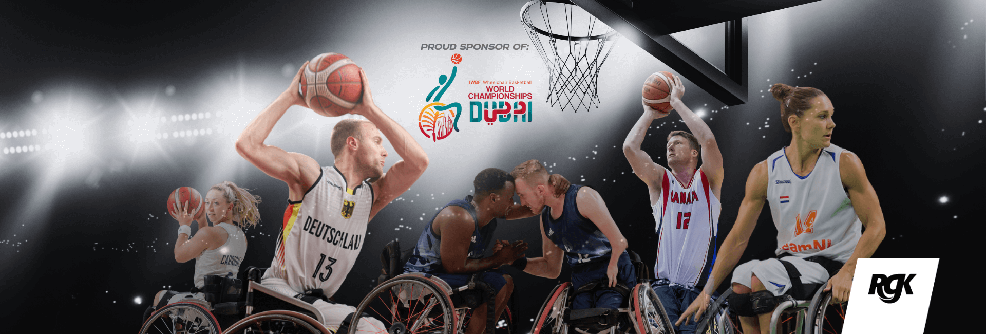 RGK sponsor dei Campionati Mondiali di Basket in carrozzina di Dubai