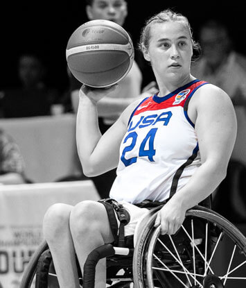 Lindsey Zurbrugg in azione