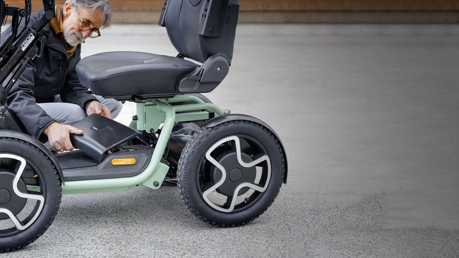 Design spazioso grazie alla batteria al litio