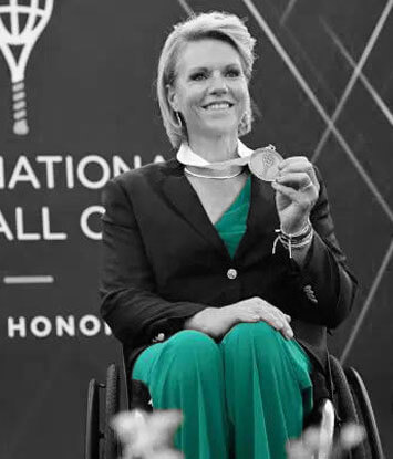 Ester Vergeer in azione