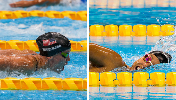 4 medaglie nel nuoto