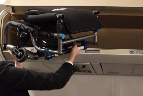 Tiga fx, la carrozzina rigida che diventa grande quanto una valigetta 24 ore