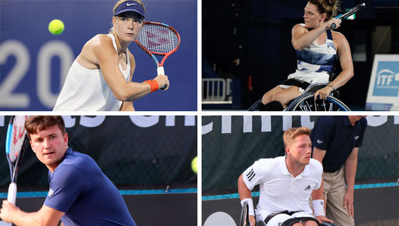 7 medaglie nel tennis in carrozzina