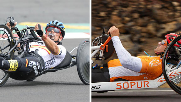 3 medaglie nel Paraciclismo